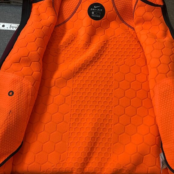 Nike Therma Sphere Max Training Hoodie Jacket - Men's Size M - Dark Red - Picture 9 of 15